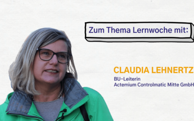 Video: 3 Fragen an Unternehmensvertreter:innen: Claudia Lehnertz
