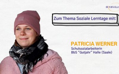 Video: 3 Fragen an Schulsozialarbeiter:innen: Patricia Werner