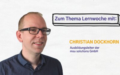 Video: 3 Fragen an Unternehmensvertreter:innen: Christian Dockhorn
